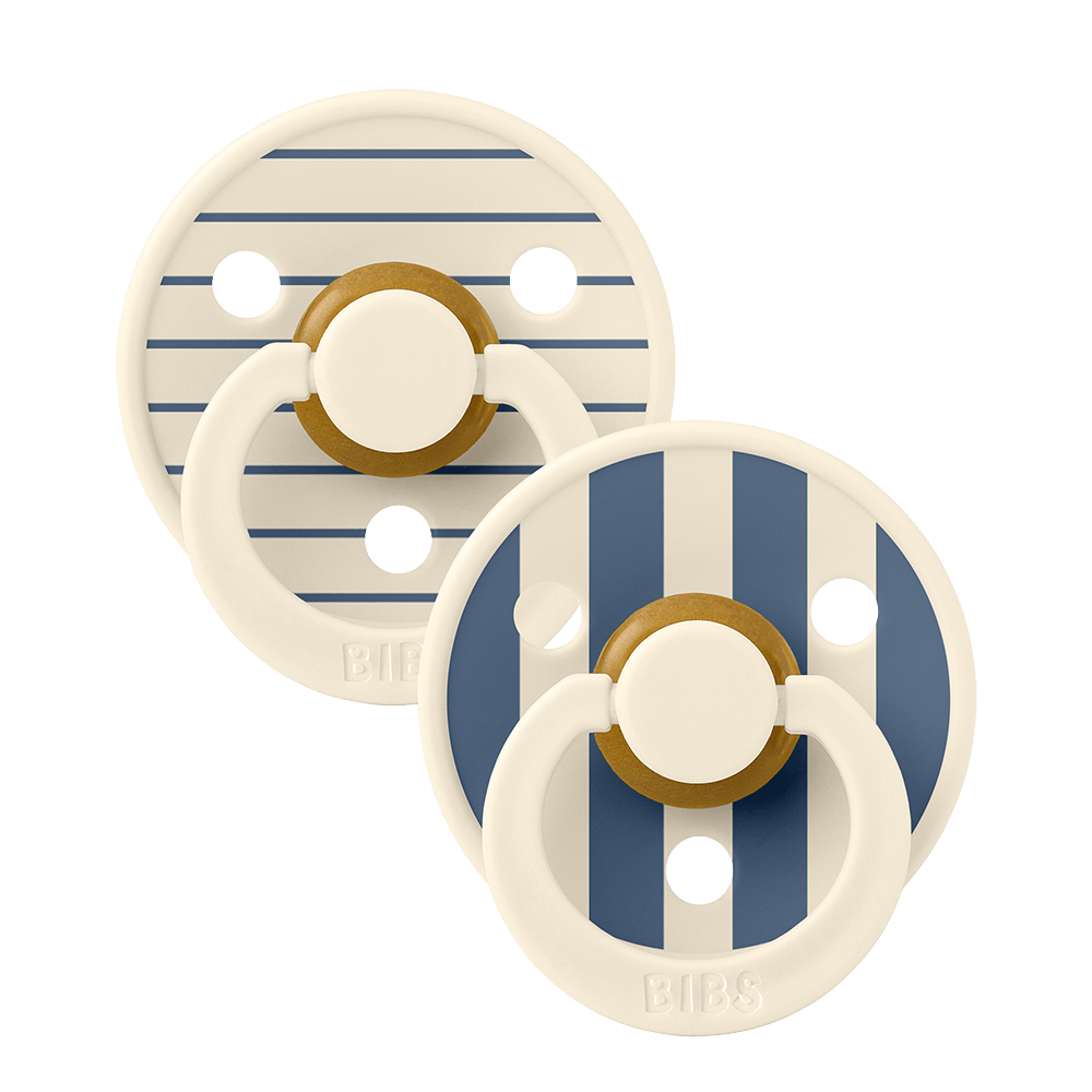 STUDIO Colour 2 Pack Pin - Ivory Steel Blue Mix